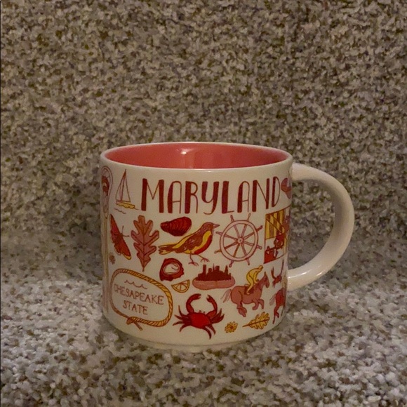 State of Maryland Starbucks Mug